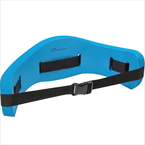 EVEREST FITNESS Cinturón Natación Deportes Acuáticos y Entrenamiento - Cinturon Flotador para Natacion y Ajustable para Aquajogging hasta 100kg - Burbuja Piscina Adultos
