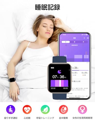 Image of Smart Watch for Women Men, Answer /Make Calls, for iPhone /Android Blue