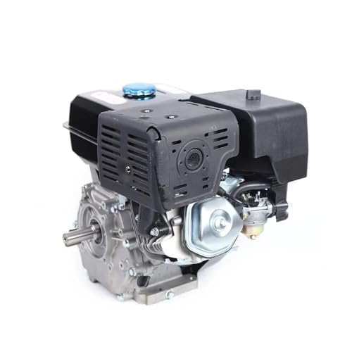 Moteur à essence à arbre horizontal 4 temps 420 cc 15 HP - Moteur à démarrage manuel pour