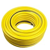 HoseFlo Premium YellowRenforced PVC Anti Kink Outdoor Hosepipe Garden Hose Pipe (20 Metres) - Image 1