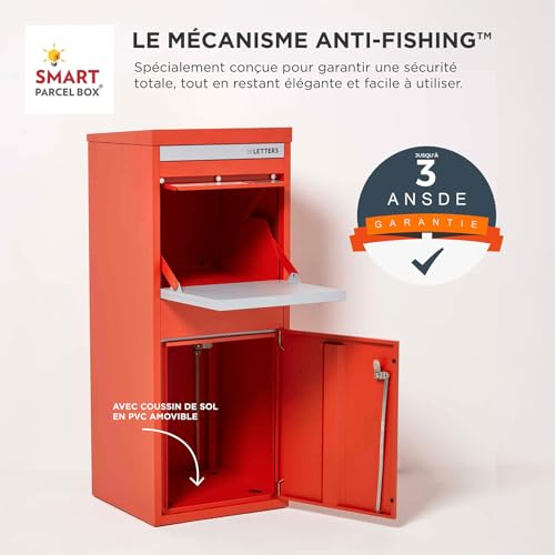 Boite à Colis Extérieur sur Pied devant Maison : Finis les Avis de Passage Manqués - 5