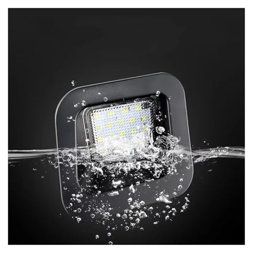 Luz Placa Matrícula Coche Dodge RAM para Renovar Iluminación Amarilla Trasera 4