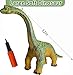 YONGJULE Big Brachiosaurus 32 inch, Dinosaur Toys for Kids 3-5, Large Inflatable Dinosaur Toys for Kids Toddler Dino Party Favors, Birthday Gifts for Boys Girls (Green)