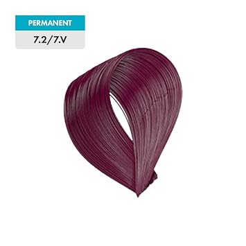 Hair Bar NYC Professional Permanent Hair Colors 7.2/7.V Medium Violet Blonde. Intense & Bright Color Long-Lasting, Fade-Resistant | Shiny Hair, Soft to Touch 3.4oz 100ml Made in Italy