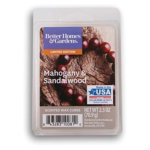 Mahogany and Sandalwood 2018 Limited Edition Wax Cubes Cover