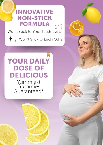 Image of Lunakai USA Made 17-in-1 Prenatal Vitamins for Women with Iron & Folic Acid - Delicious Daily Prenatal Gummies for Maternal Wellness Support, 60ct