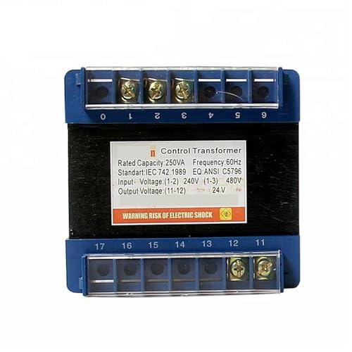 Transformateur de contrôle BK-250 250 VA double entrée 220V 380V stable