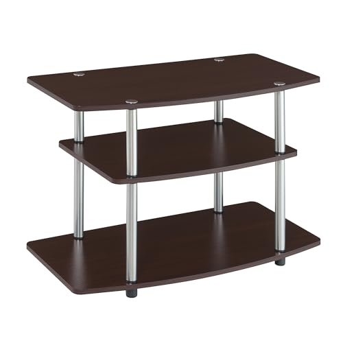 Convenience Concepts Designs2Go 3-Tier TV Stand, Dark Espresso