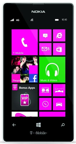 Nokia Lumia 521 T-Mobile Windows 8 4G Smartphone - White