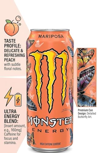Image of MONSTER JUICED ENERGY DRINK 500ML