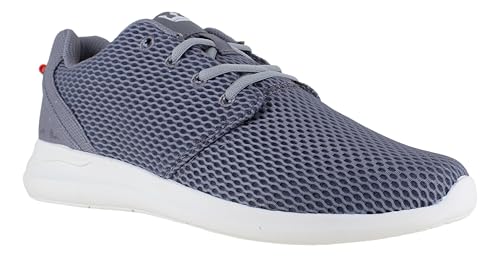 Crown King Ultralite Mens Lace Up Lawn Crown Green Bowling Sports Shoes Trainers (Grey UK Footwear Size System Adult Men Numeric Medium 5)