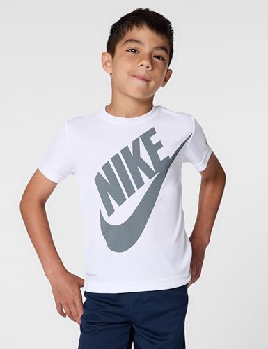 Image of Nike Boys' Dri-FIT Sportswear T-Shirt and Mesh Shorts 2-Piece Outfit Set