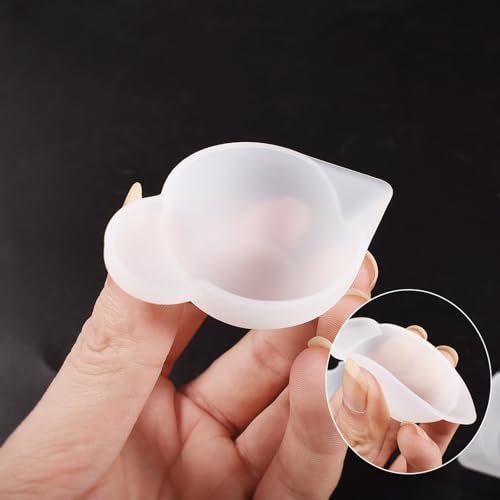 40 Mini tasses à mesurer en silicone antiadhésif et réutilisable pour résine - 6
