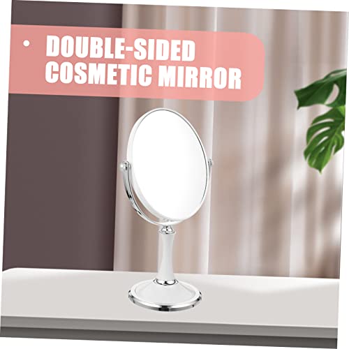Espejo de maquillaje giratorio doble cara 6 pulgadas miniatura 3