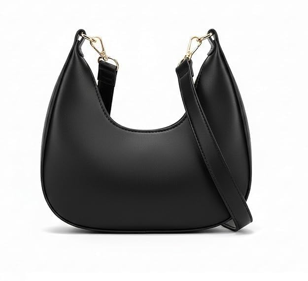 Image of Leather Handbag for Women, White
