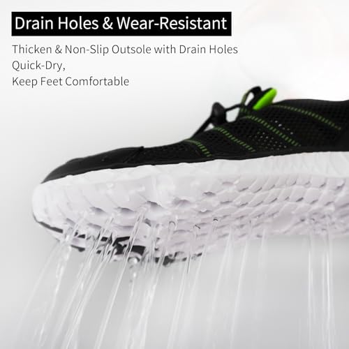 Generic Queday Water Shoes for Women Men Quick Dry Barefoot Shoes Lightweight Athletic Sports Aqua Socks Outdoor Swim Fishing Hiking Diving Surf Walking Kayaking4
