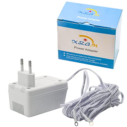Türklingel-Transformator, 24 V 500 mA Video-Türklingel-Netzteil für Ring Video Doorbell, Ring Video Doorbell Pro und Ring Video Doorbell 2, kompatibel mit Nest Hello Doorbell (8M Verlängerungskabel)