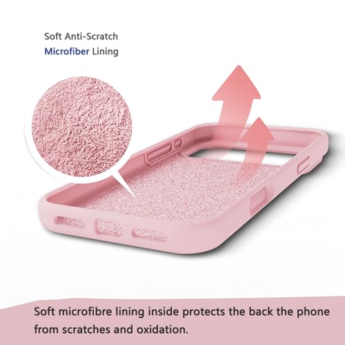Image of iPhone 17 pro /18 pro Case Silicone(Rose Pink)