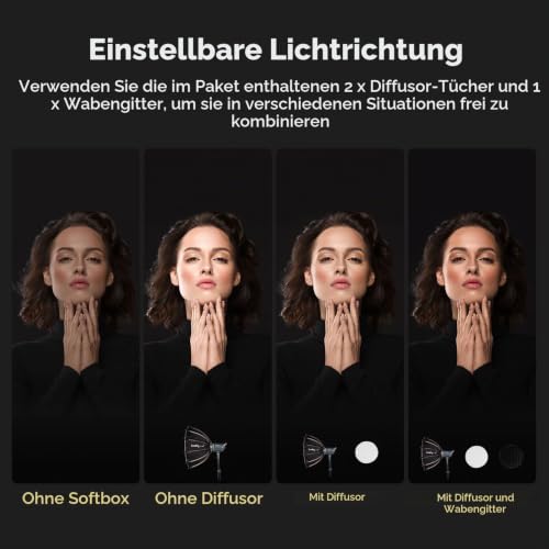 SMALLRIG LA-D85 Quick Release Parabolic Softbox 85cm / 33.5", Bowens Mount – Ansicht 4