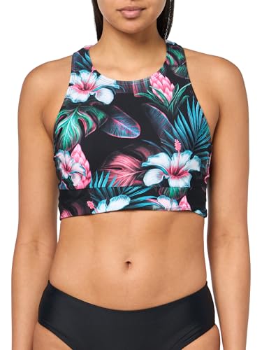 Next Women's Standard Polynesian Paradise HI Neck Bra Black