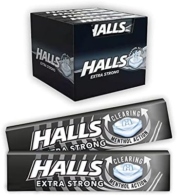 A2Z STORE, Halls Extra Strong Menthol Flavour Pack of 20