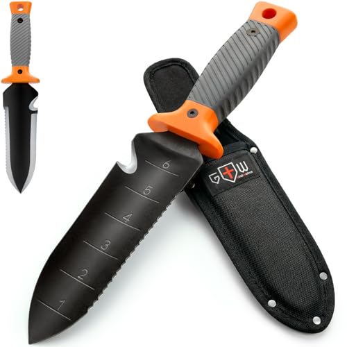 Hori Hori Knife with Rubber Handle