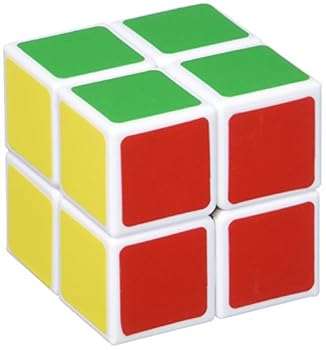 Toy Lanlan 2x2x2 Speed Cube, White Book