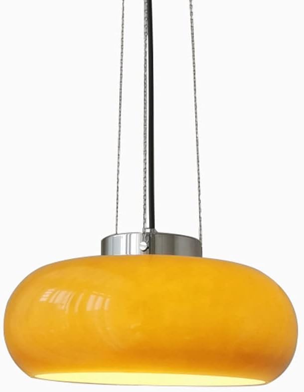 Luminaires de décoration industrielle suspendus en verre pour entrée haut de plafond