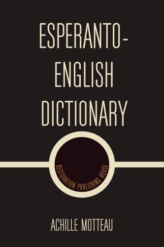 Esperanto-English Dictionary