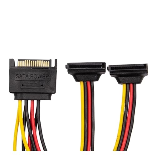 Cable adaptador Y SATA 15 pines 15 cm