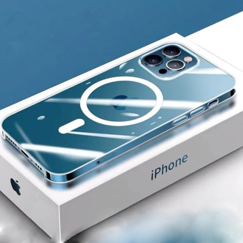 Image of MILLION CASES Back Cover Case for iPhone 15 Pro Shockproof Protective New Generation Clear Edition Case for Men & Boys