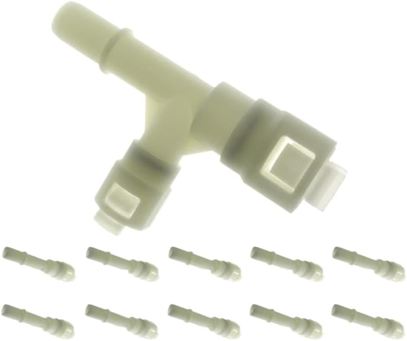 Heater Hose Connector 15055343 Compatible with Silverado Suburban Tahoe Sierra Escalade 2002-2014(10PCS)