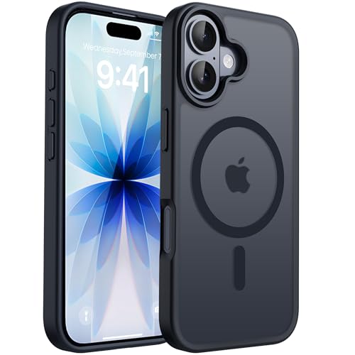 Image of CACOE Magnetic Case for iPhone 17 6.3 inch, Matte Black