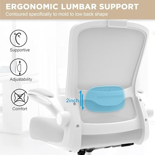 Opiniones de Silla Escritorio Blanca los mejores 10. 21 Imagen adicional