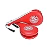 llawooy Taekwondo Kick Pads, Target Durable TKD Kicking Targets Training Paddles, Double Strike Pads for Kickboxing and Karate Training Striking Pads (Red, 2 PCS)