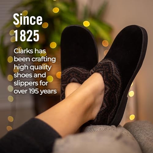 Image of Clarks Women's Knit Scuff Slipper
