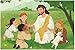 MoinKidz Bible Puzzles Kids, 4-in-1 Wooden Puzzles in Box, Religious Christian Toys for Toddlers, Christmas Puzzle for Kids, Jesus Walks on Water | Jesus with Children | Lost Lamb (New Testament)