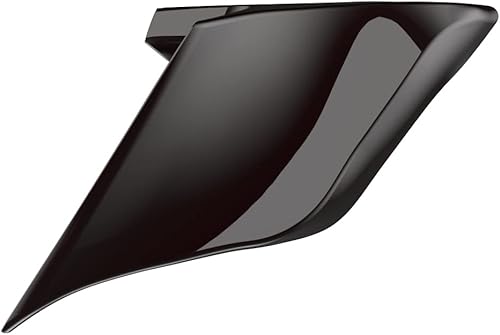 Miniatura 175 de Advanblack Barracuda - Cubiertas laterales estiradas plateadas (brillantes), paneles extendidos para Harley Touring Street Glide Road Glide Electra