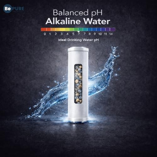 Image of Bepure 4G pH Black Hot and Cold Water Purifier 9L RO+UV+UF+TDS+Alkaline purification | ISI Mark | 8 Stage Water purification | Works up to 3000 ppm TDS | Black