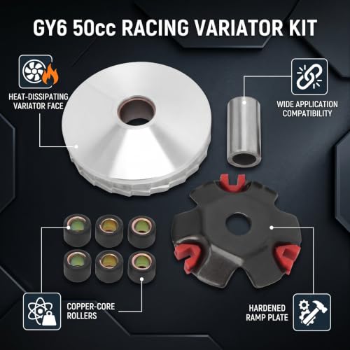 Variateur de Course GY6 50cc Haute Performance Dissipation Thermique - 5
