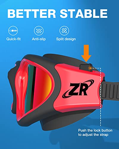 Image of ZIONOR Swim Goggles, Upgraded G1 Polarized Swimming Goggles Anti-Fog for Adult Men Women