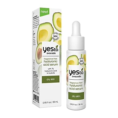 Yes To Avocado Fragrance-Free Hyaluronic Acid Serum Cover