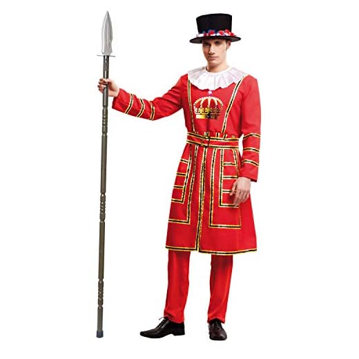My Other Me Me-203363 Disfraz Beefeater para hombre, M-L (Viving Costumes 203363)