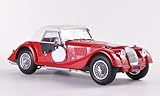  Kyosho Morgan 4/4 Competition, rot, Modellauto, Fertigmodell, 1:18