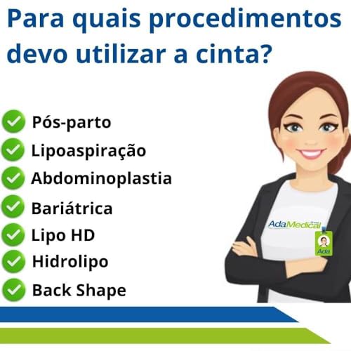 Cinta Modeladora Pos Cirurgia Plastica Body com Alça e Colchetes Ajustável Preto M New Form