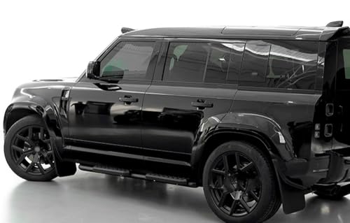 2PCS Aluminum Side Steps para Land Rover Defender 110 130 miniatura 4