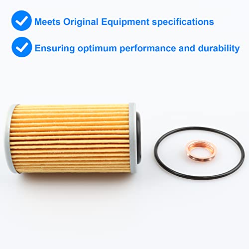 Transmission Filter Kit, Replace 044-0455 0440455 Compatible with Nissan Infiniti CVT - Altima, Juke, Maxima, Murano, NV200, Pathfinder, Rogue, Sentra, Versa Note, QX50 QX60, Year 2013-2022 - Thumbnail 5