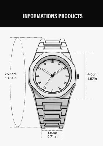 Image of Shocknshop Minimalist Creative Sketch Design Black Analog Plastic Chain Strap Wrist Watch for Men Boys -WCH375