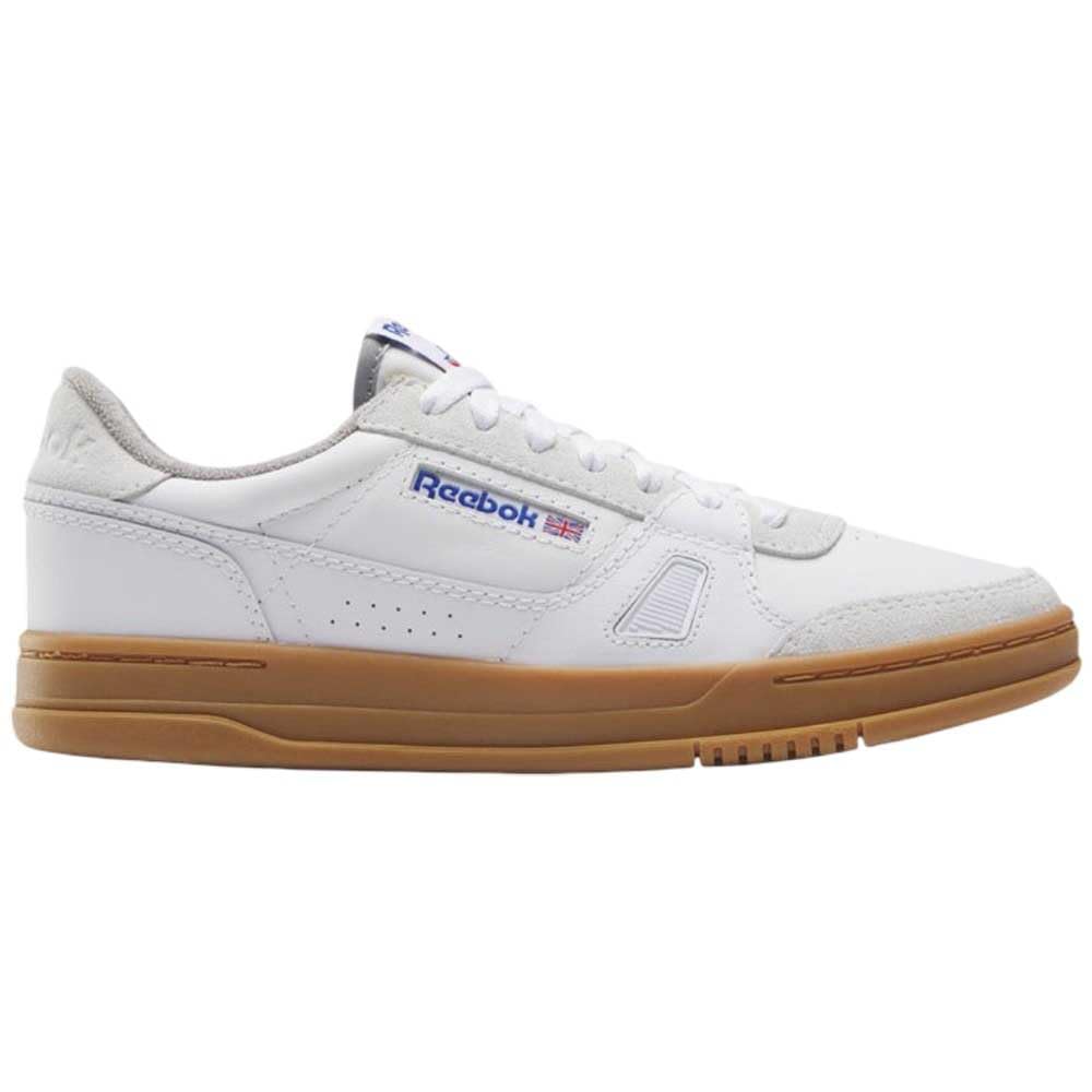Reebok Unisex Lt Court Trainers, Ftwrwhite Barelygrey Gum, 8.5 UK