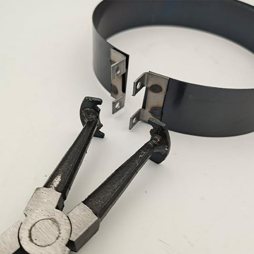 Engine Steel Piston Rings Removal Tool Set with 14 Coils Configuration and Portable Case for Engine Maintenance Professional Grade Piston Rings Clamp for Mechanics - Image 4